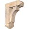 Ekena Millwork Westlake Arts and Crafts Smooth Bracket w/ Offset Brace, Douglas Fir, 5 1/2"W x 14"D x 18"H BKT0604X14X18WTL03SDF - alternate 1